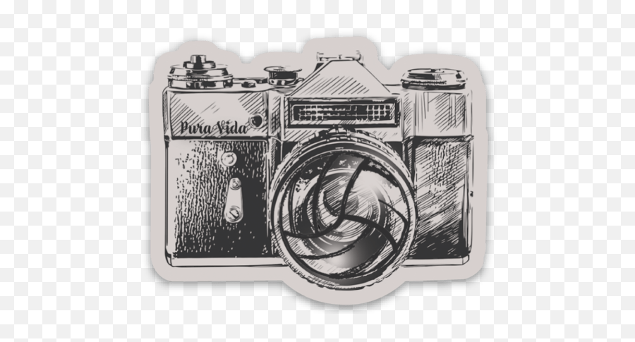 Volleyball Camera Sticker - Stary Aparat Fotograficzny Stary Png,Nikon Icon