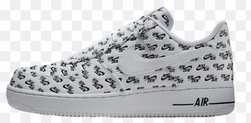 Nike Air Force 1 Low Logos Pack White - Air Force 1 Nike Logo Png,Images Of Nike Logos