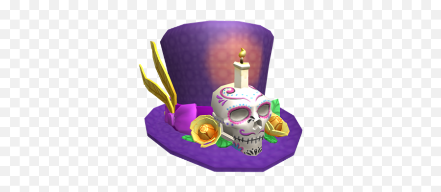 Day Of The Dead Tophat Roblox Wikia Fandom - Candle Png,Day Of The Dead Png