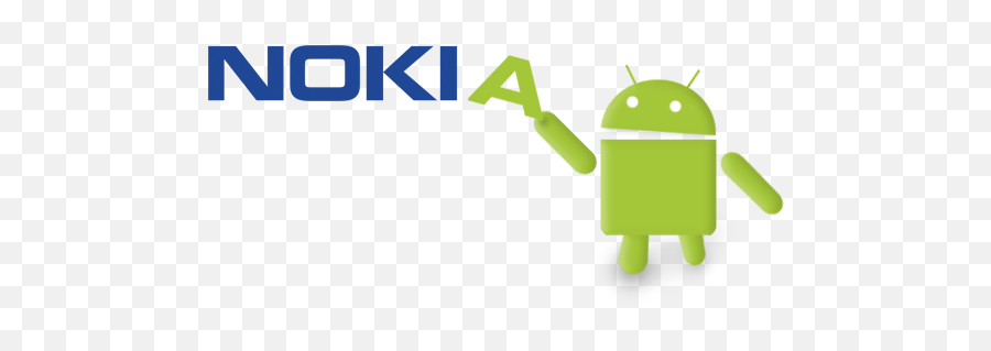 Download Nokia Android Phone - Cartoon Png,Nokia Logo Png