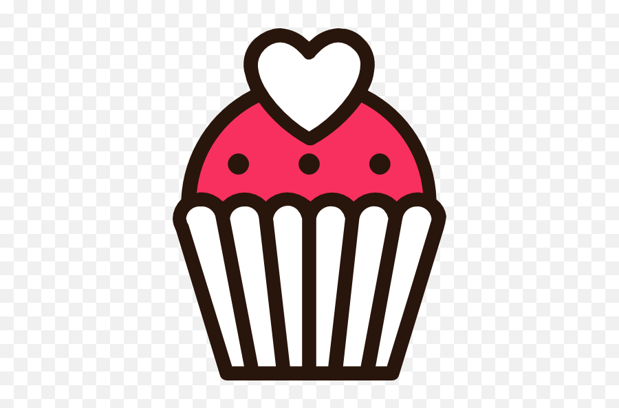 Cupcake - Free Food Icons Baking Cup Png,Cupcake Icon Png