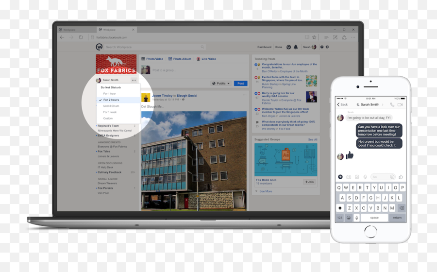 Facebook Workplace Adds Algorithmic Feed Safety Check And - Facebook Workplace Multi Company Png,Facebook Join Icon