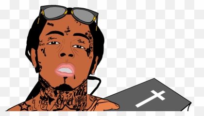 Lil Wayne 2017 Cartoon Transparent Png - Lil Wayne Cartoon Head,Lil Wayne Png