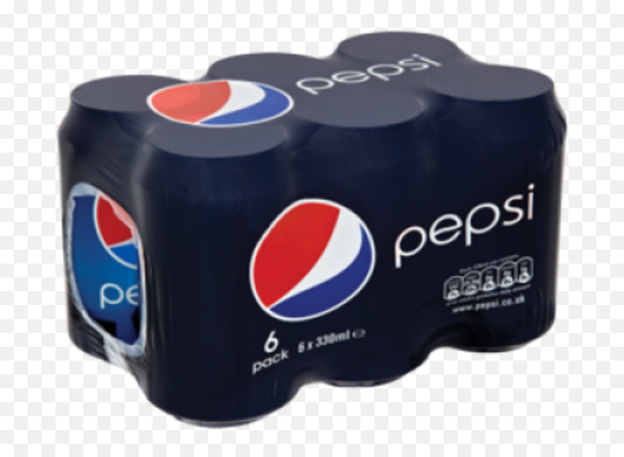 Download Hd Pepsi Can Pack - 6 Pack Shrink Wrap Transparent Pepsi Png,Pepsi Can Transparent Background