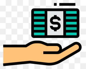Profit Icon Money Hand Coin Currency Png