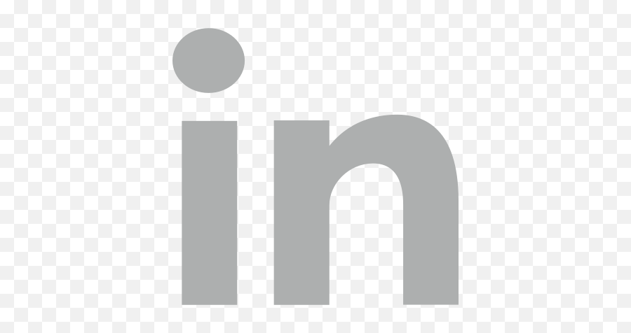 Download 0 - Linkedin Logo Grey Without White Png Image With Linkedin Logo Grey Png,Transparent Linkedin Logo