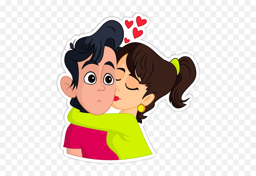 Download Send - Love Cartoon Couple Png Full Size Png Cartoon Love Couple  Png,Couple Png - free transparent png images 