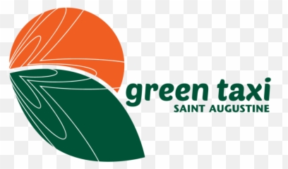 Green Taxi Saint Augustine Logo U2014 Scott Catherine Designs Png