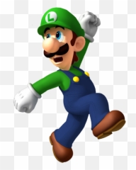 Super Mario Luigi Png - 64