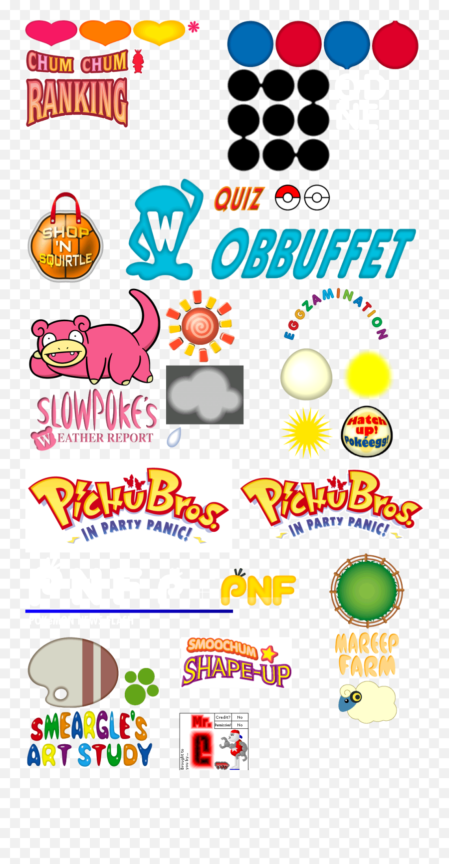 Gamecube - Pokémon Channel Channel Logos The Spriters Pichu Png,Gamecube Logo Png