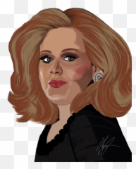 Sing Drawing Adele Image Download - Adele Png,Adele Png