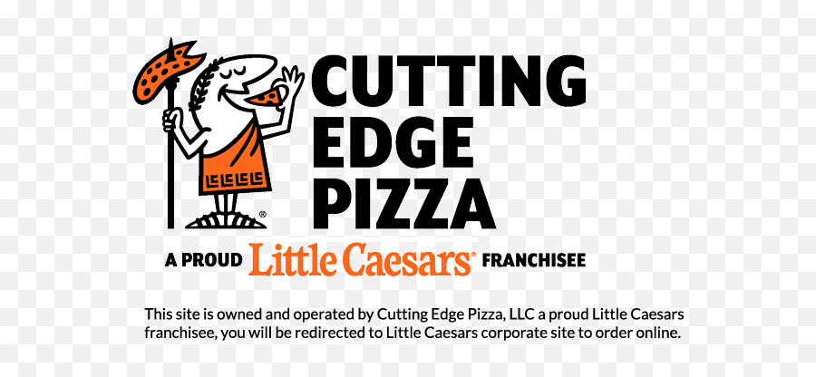Little Caesars Cutting Edge Pizza Locations - Graphic Design Png,Little Caesars Logo Png