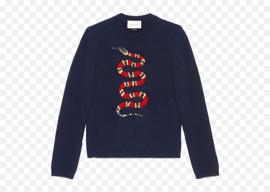 Gucci Clothing Transparent Png - Gucci Snake Sweater,Gucci Shirt Png