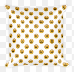 Fried Shrimp Emoji Pillow Png - Handbag