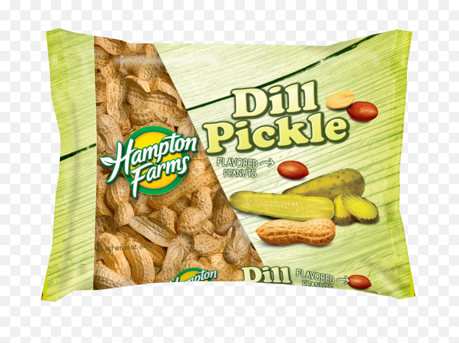 Dill Pickle Flavored In - Shell Peanuts Hampton Farms Dill Pickle Peanuts Png,Pickle Png
