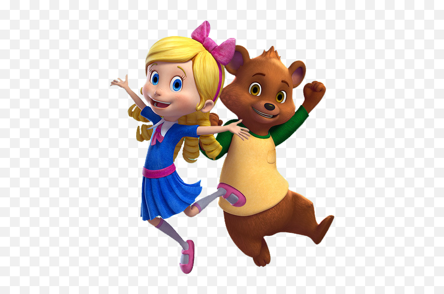 Goldie And Bear Transparent Png - Goldie And Bear,Bear Transparent
