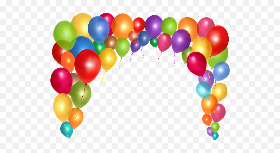 Transparent Background Cartoon Clipart Birthday Balloons - Balloons Clipart  Png,Birthday Balloons Transparent Background - free transparent png images  