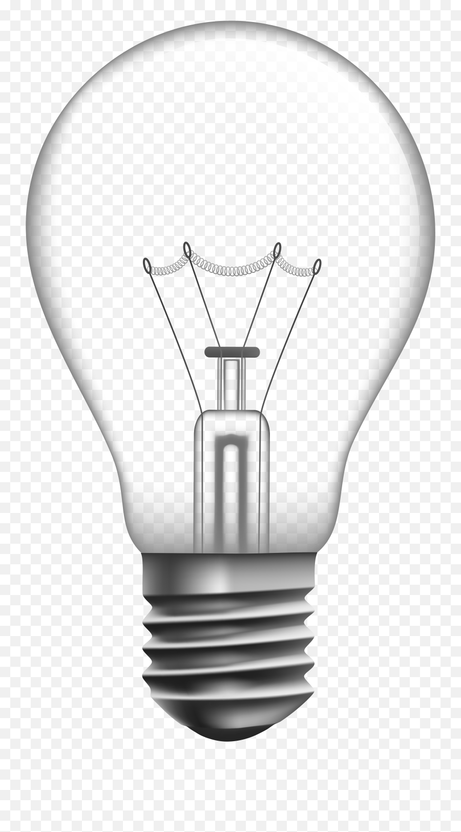 Png Light Bulb Transparent Background - Transparent Light Bulb Png,Lightbulb Transparent Background
