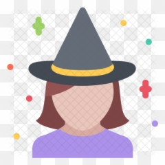 Witch Icon - Clip Art Png,Witches Hat Png