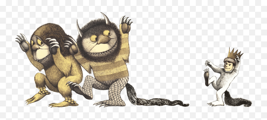 Where The Wild Things Are - Wild Things Are Book Characters Png,Where The Wild Things Are Png