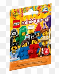 Party - Lego Minifigures Series 18 Png,Lego Characters Png