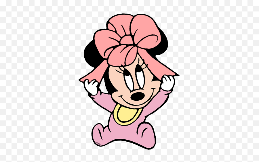 Baby Minnie Clipart Wwwdisneyclips - Minnie Mouse Baby Clipart Png,Baby Minnie Mouse Png