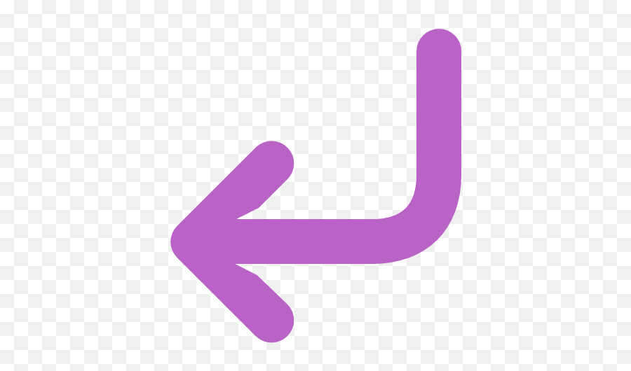 Enter Key Navigation Way Wayfinding Icon - Bold Purple Free Png,Enter Png