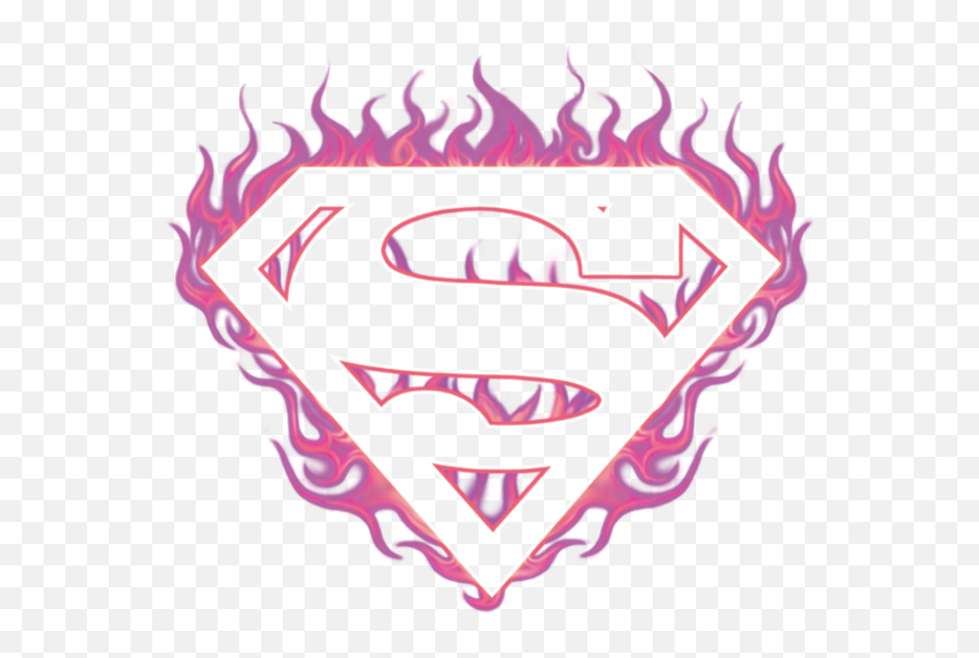 Fuchsia Flames Adult Pull - Transparent Pink Superman Logo Png,Superman Logo Transparent