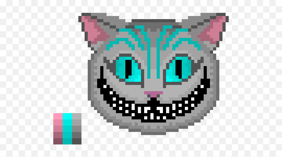 Download Cheshire Cat - Cheshire Cat Pixel Art Png Image Pixel Art Cheshire Cat,Cheshire Cat Png