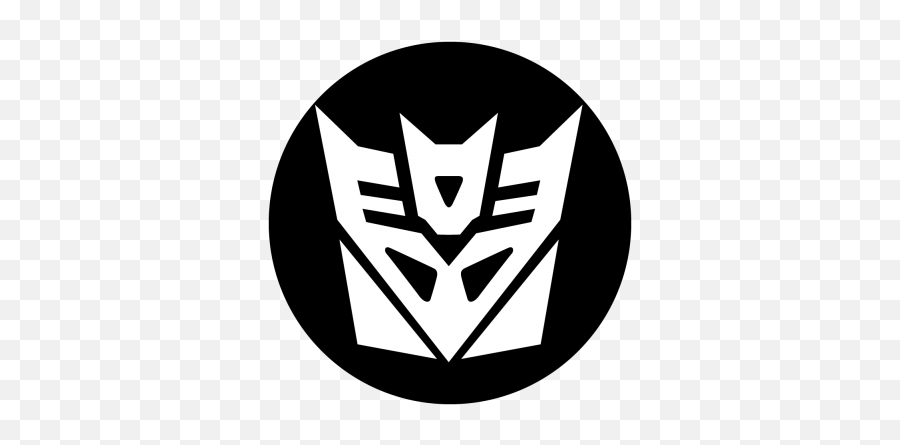 Decepticon 2 Gobo Projected Image - Transformer Vector Black And White Png,Decepticon Logo Png