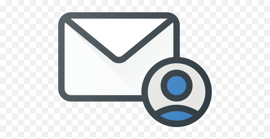 Message Mail Envelope Email Personal User Free Icon Of - Letter Icon Png White,Correo Png