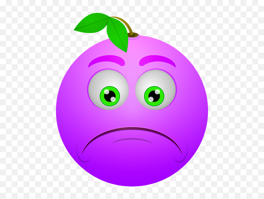 Smiley Berry Sad - Free Image On Pixabay Sad Berry Png,Frown Png