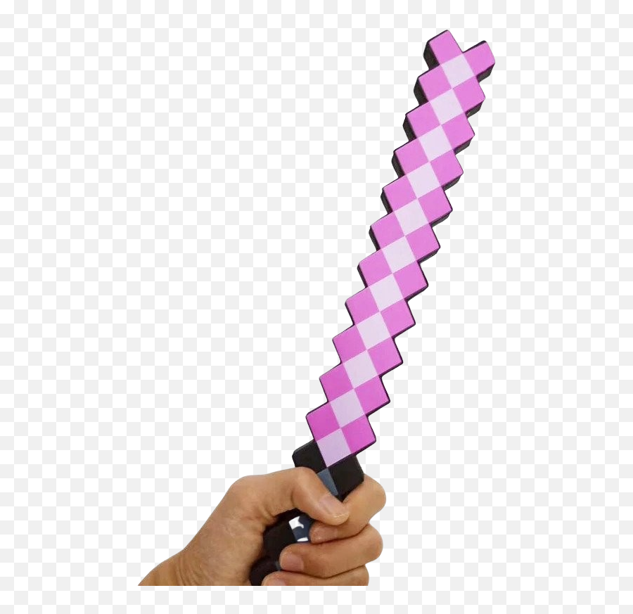 Minecraft Purple Foam Sword - Minecraft Easy Sword Png,Minecraft Sword Png