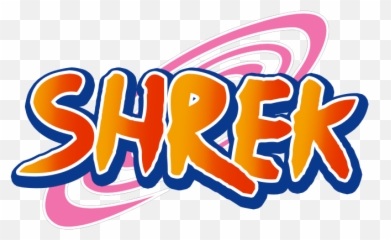 Shrek - Naruto With Font png