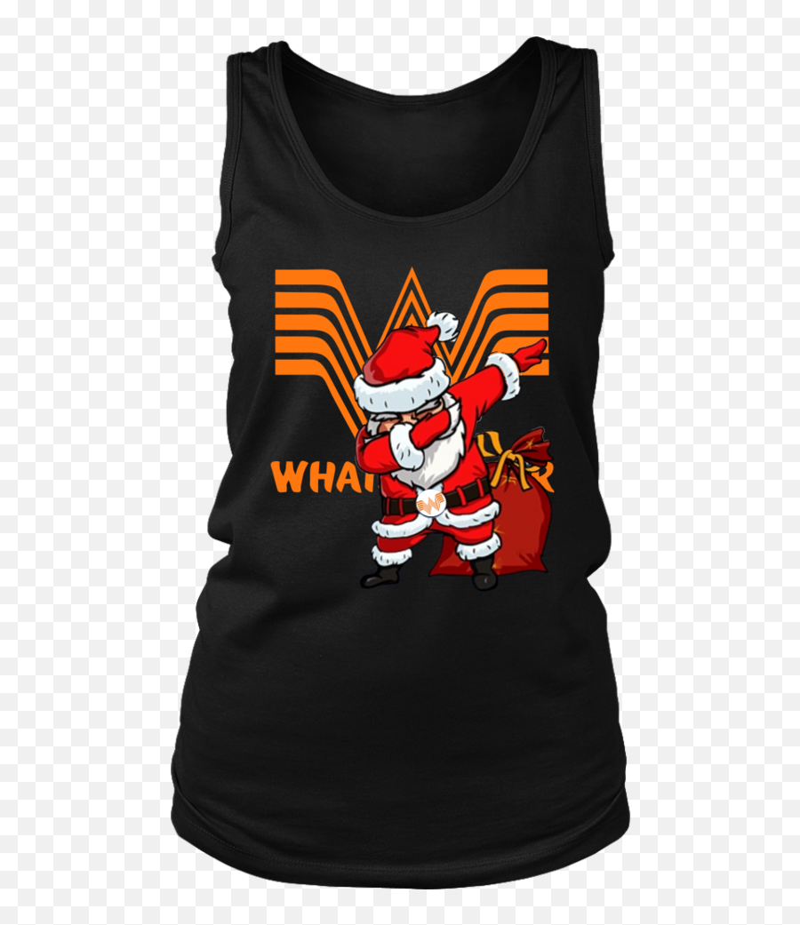 Download Hd Whataburger Santa Dabbing Christmas Shirt Png