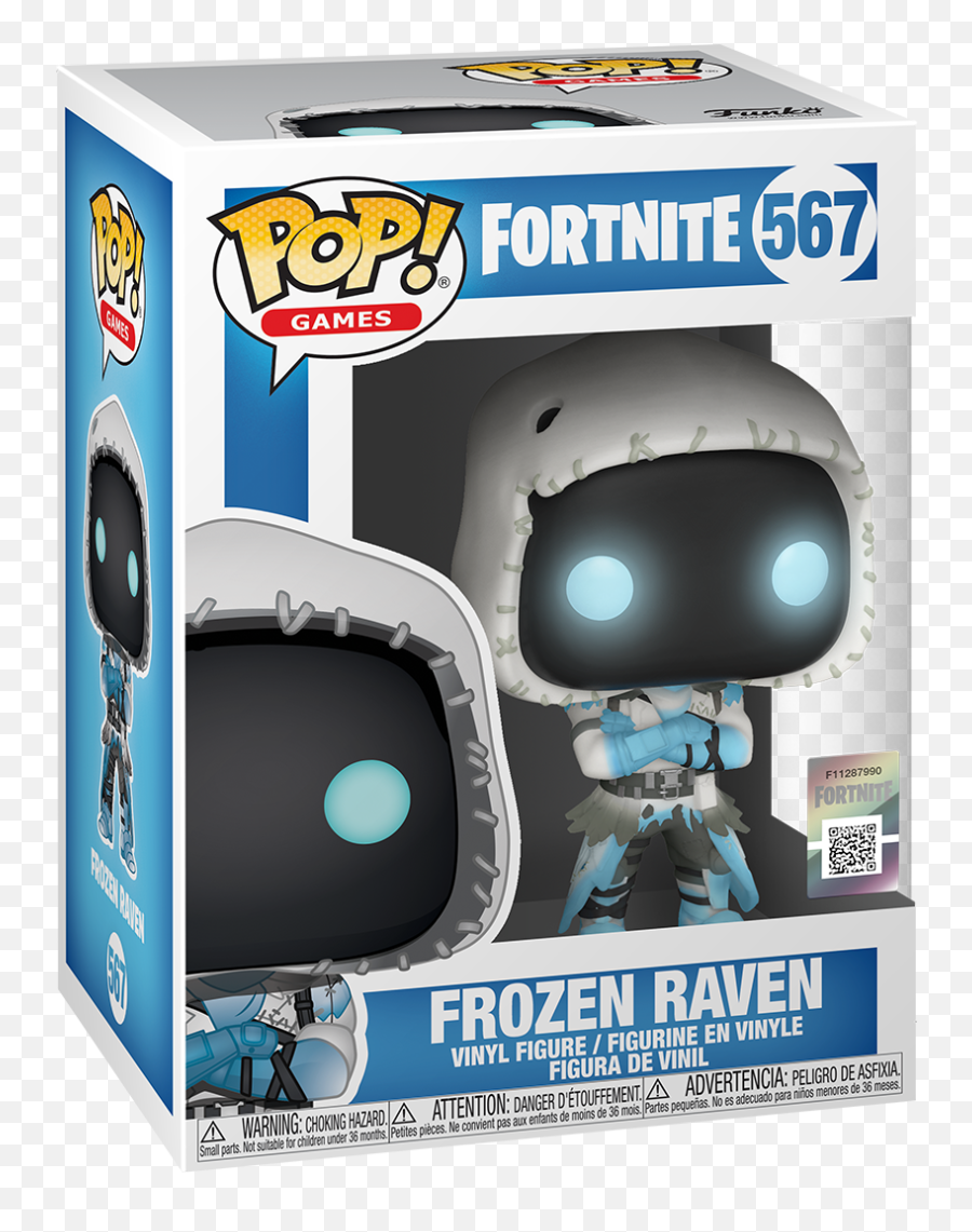 Funko Pop Games Fortnite - Frozen Raven Walmartcom Pop Fortnite Frozen Raven Png,Fortnite Raven Png