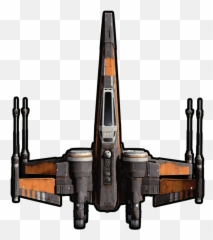 Download Hd September 27 2015 - T 70 X Wing Top Transparent View Png
