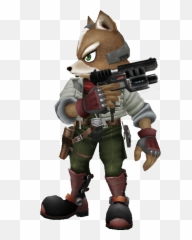 Fox Mccloud Side View - Super Smash Bros Fox Render Png,Fox Mccloud Png