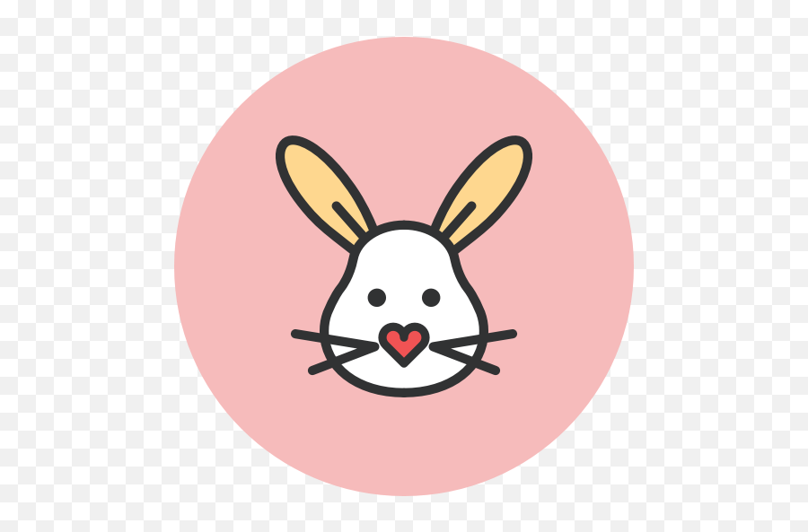 Cartoonrabbitheadnoserabbits And Hareswhiskerssnout - Happy Png,Easter Bunny Ears Png