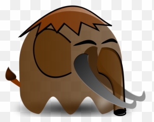 Headcarnivoranelephants And Mammoths Png Clipart - Royalty Cartoon Mammoth,Mammoth Png