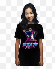 Download Star Platinum - Infinity Tour Shirt Full Size Png Batman Yelling At Catwoman 2020,Star Platinum Png