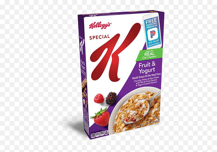 Kelloggu0027s Special K Fruit U0026 Yogurt Cereal - Special K Cinnamon Pecan Png,Fruits Transparent