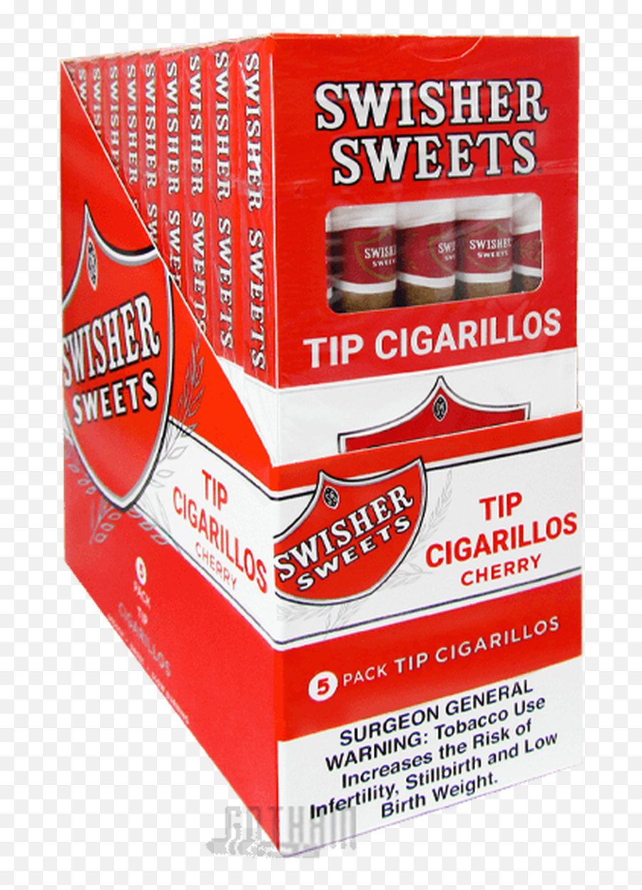 Swisher Sweets Tip Cigarillos Cherry - Swisher Sweet Cherry Png,Swisher Sweets Logo