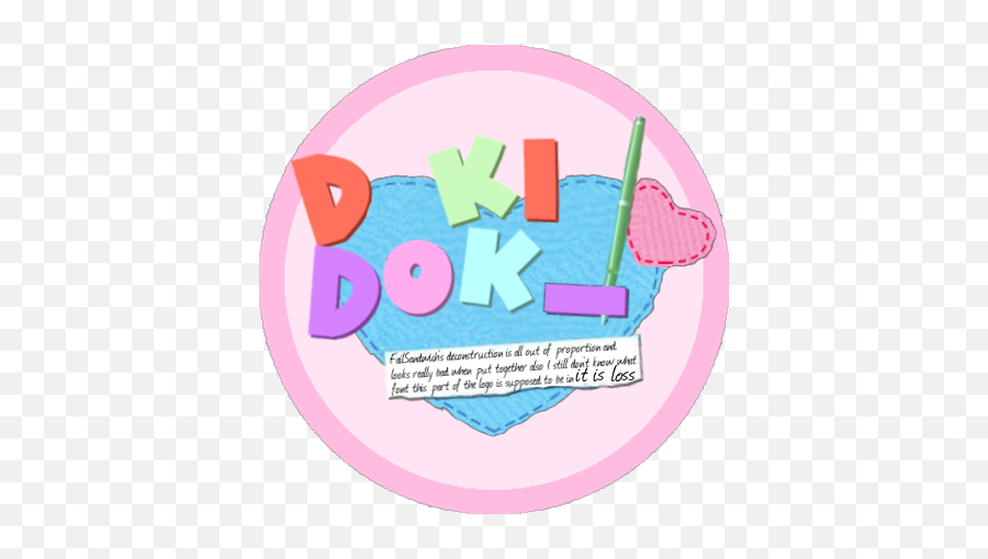 Really Creative And Original Joke - Doki Doki Logo Png,Pixiv Logo