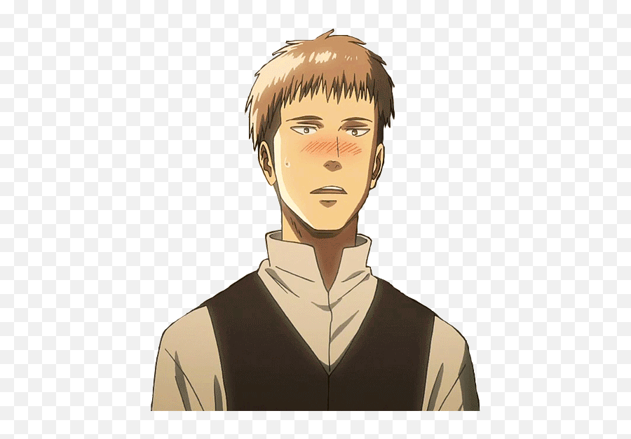 Top Jontron What The Ideal Male Body Looks Like Stickers For - Jean Attack On Titan Hair Png,Jontron Transparent