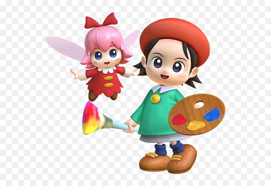 Adeleine The Miracle Painter Chasing Her Dream Of Being A Png Kirby Face