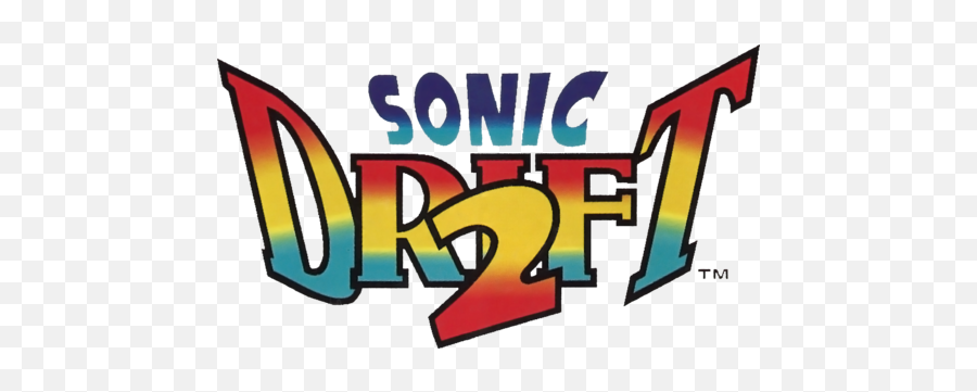 Logo For Sonic Drift 2 - Sonic Drift 2 Logo Png,Sonic 2 Logo