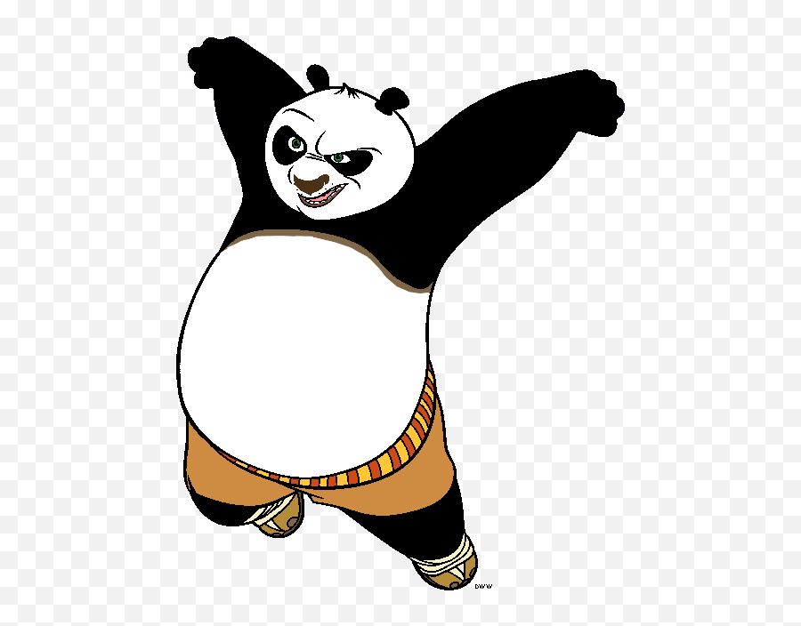 Kung Fu Panda Cartoon N3 Free Image - Kung Fu Panda Coloring Pages Png,Kung Fu Panda Logo