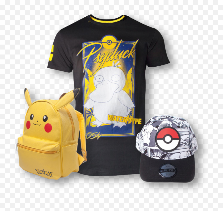 Pokémon Apparel U2013 Nintendo Online Store South Africa - Short Sleeve Png,Pokemon Hat Png