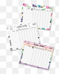Chore Charts Set - Dot png